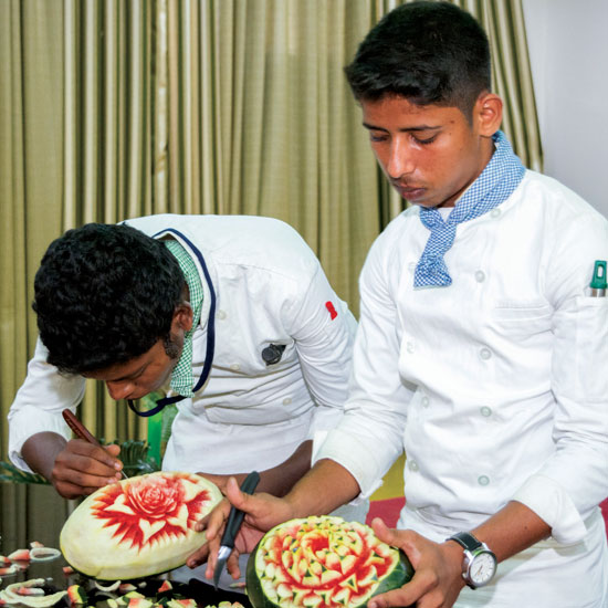Hotel management carving course