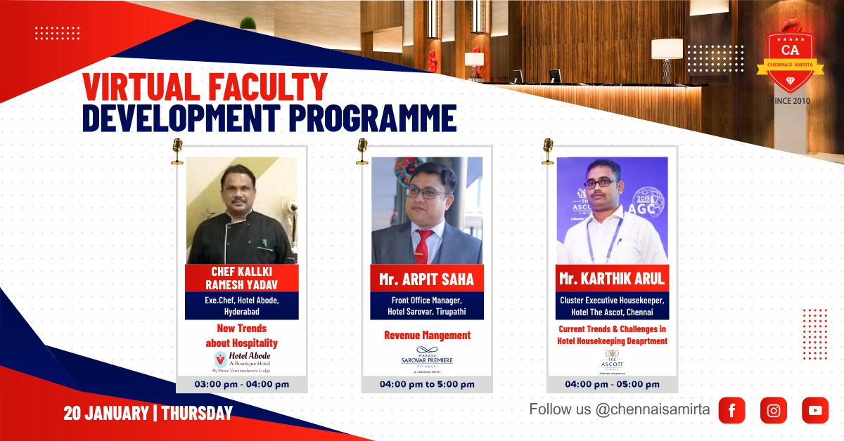 Expert Talks at Chennais Amirta!