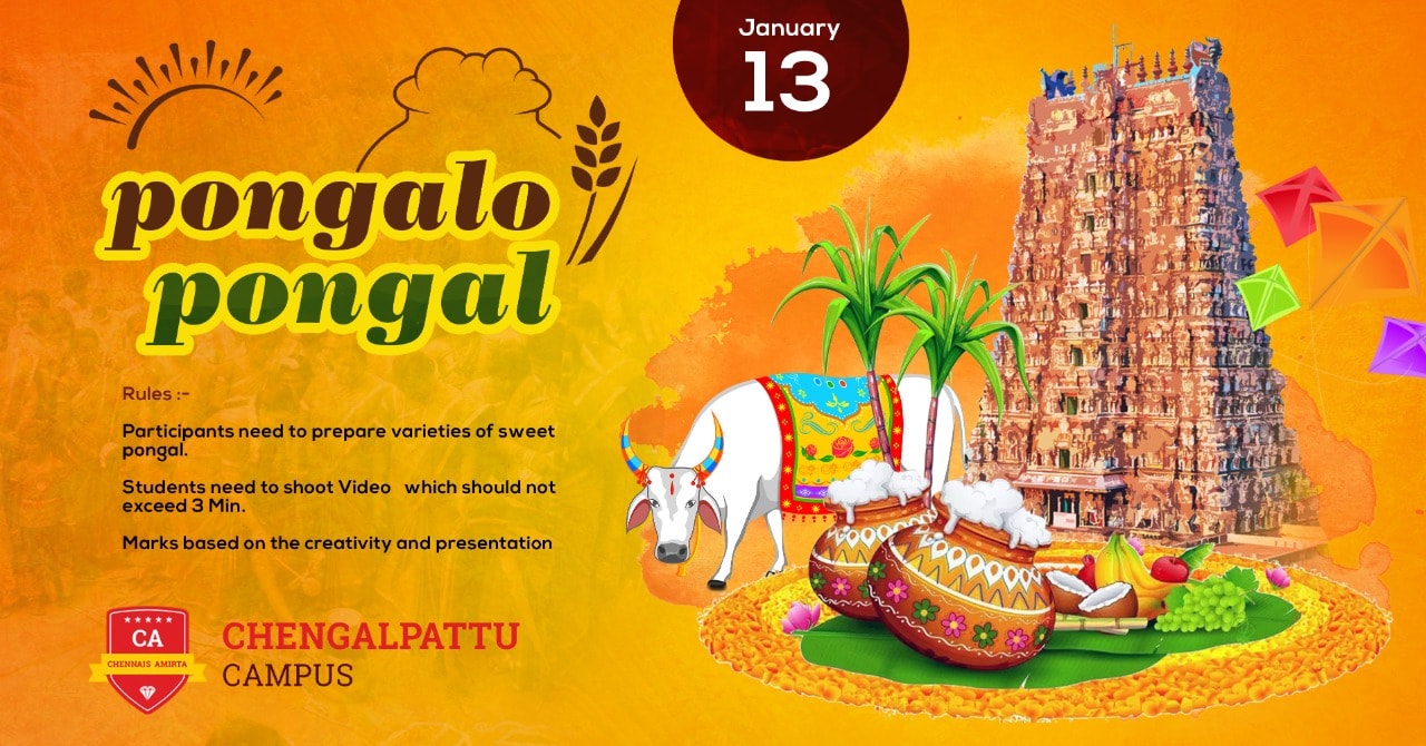 Pongalo Pongal Competition at Chengalpattu Campus