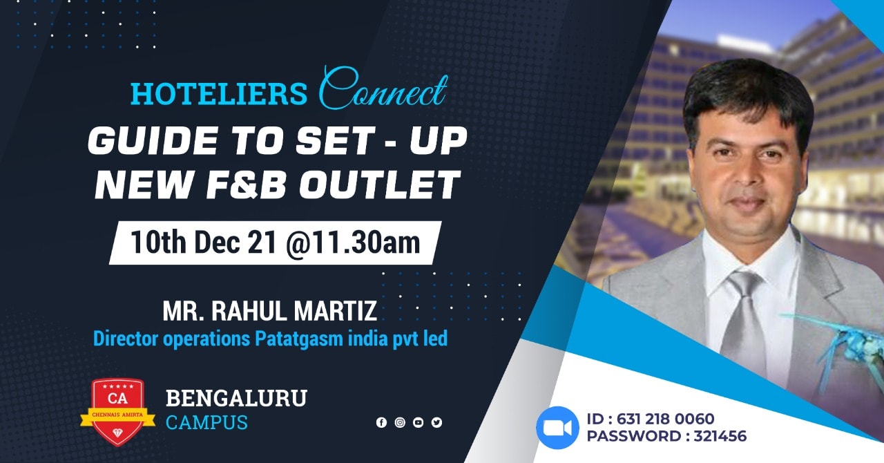 Hoteliers Connect at Bengaluru Campus