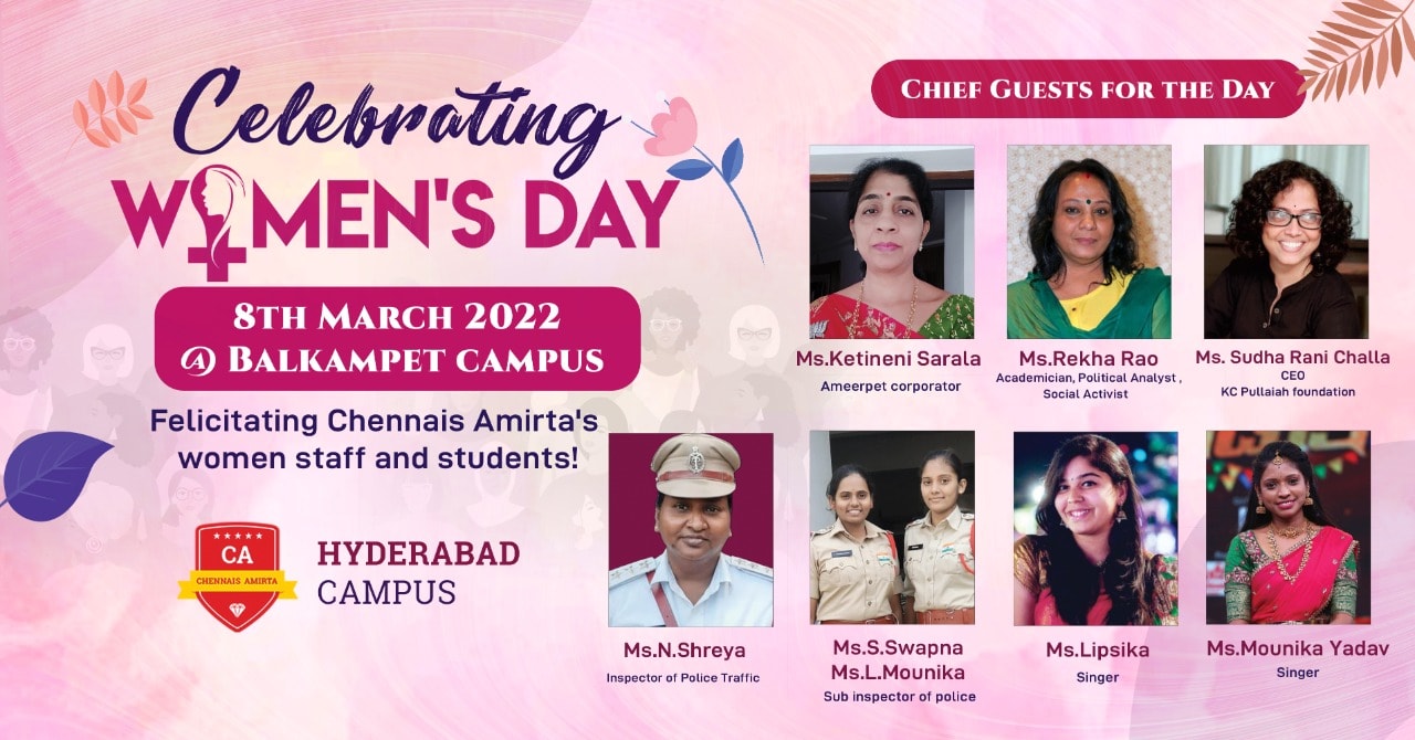 Celeberating Women’s Day at Hyderabad Campus