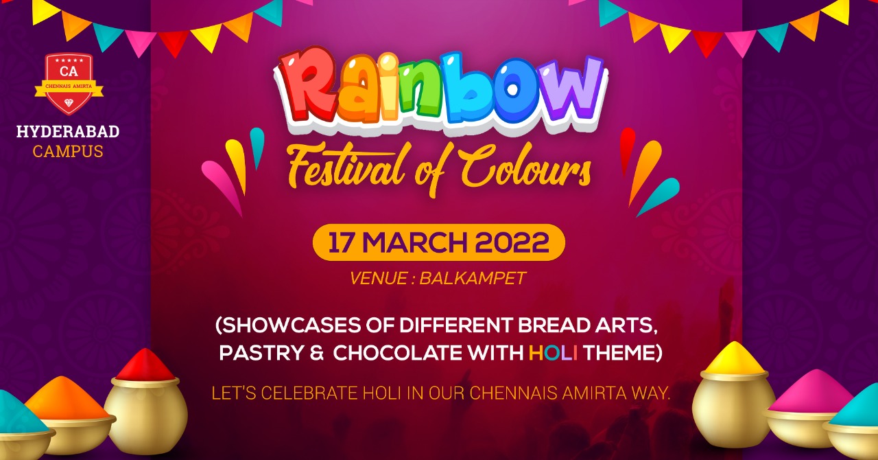 Rainbow Festival of Colours at Hyderabad Campus