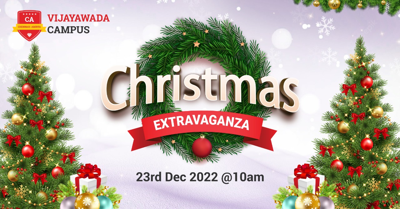 Celebrating Christmas! Christmas Extravaganza at Chennais Amirta, Vijayawada