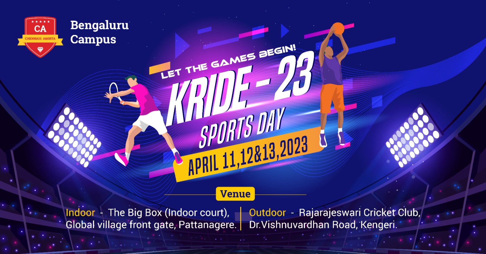 Sports Day at Chennais Amirta, Bengaluru!