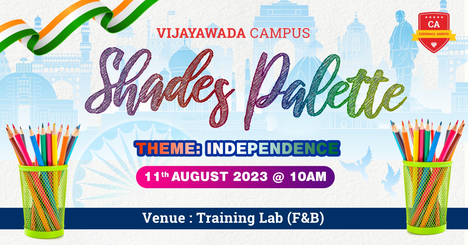 Independence Day Special Contest in CAIIHM, Vijayawada