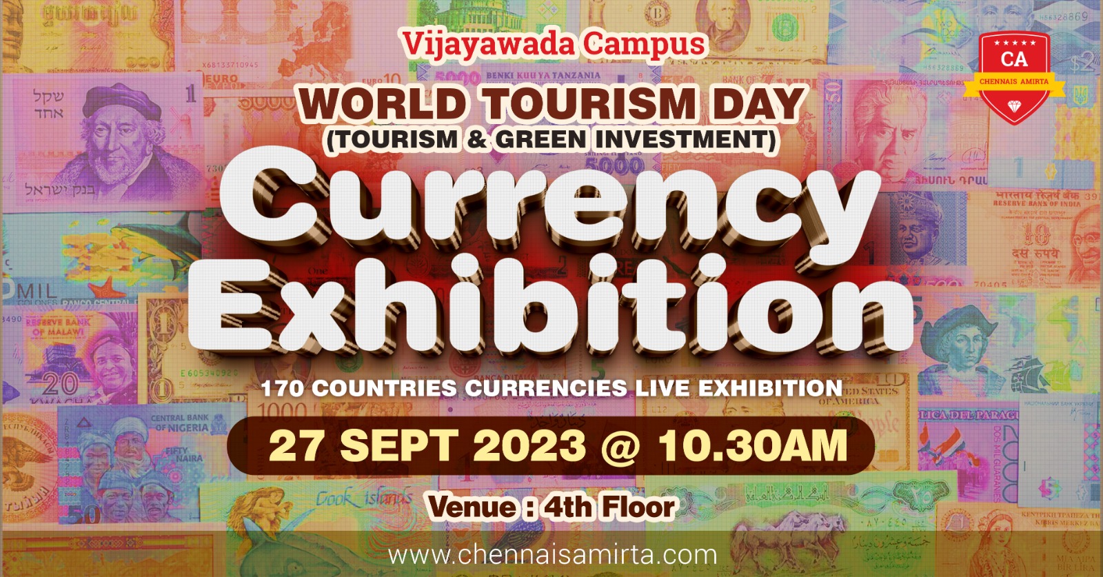 Currency Exhibition at CAIIHM, Vijayawada!