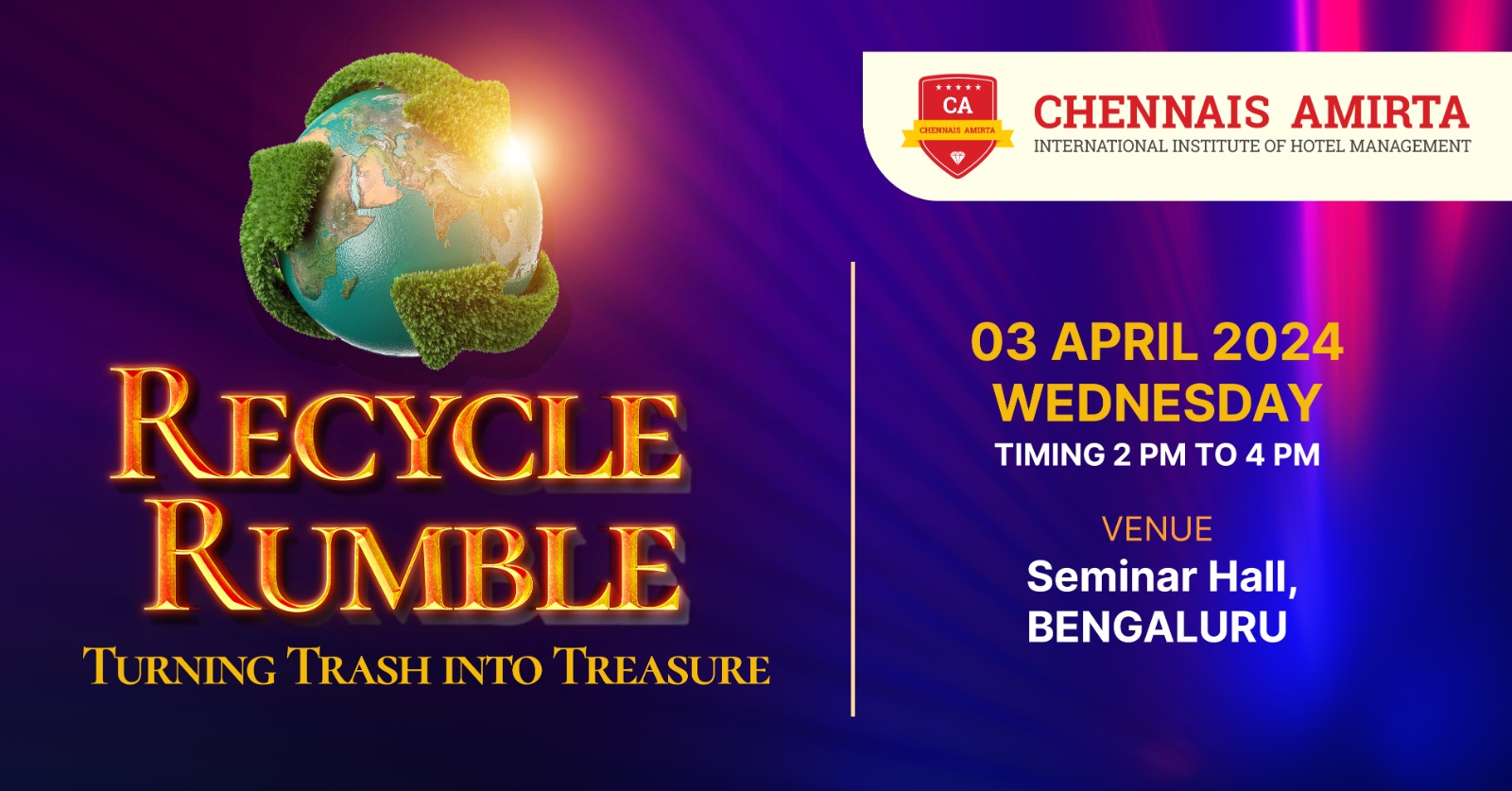 Recycle Rumble Seminar