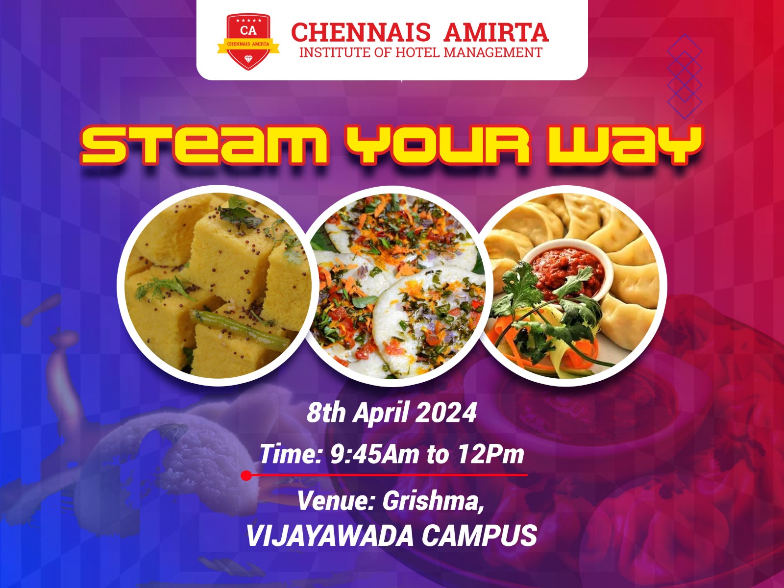 Steam Your Way