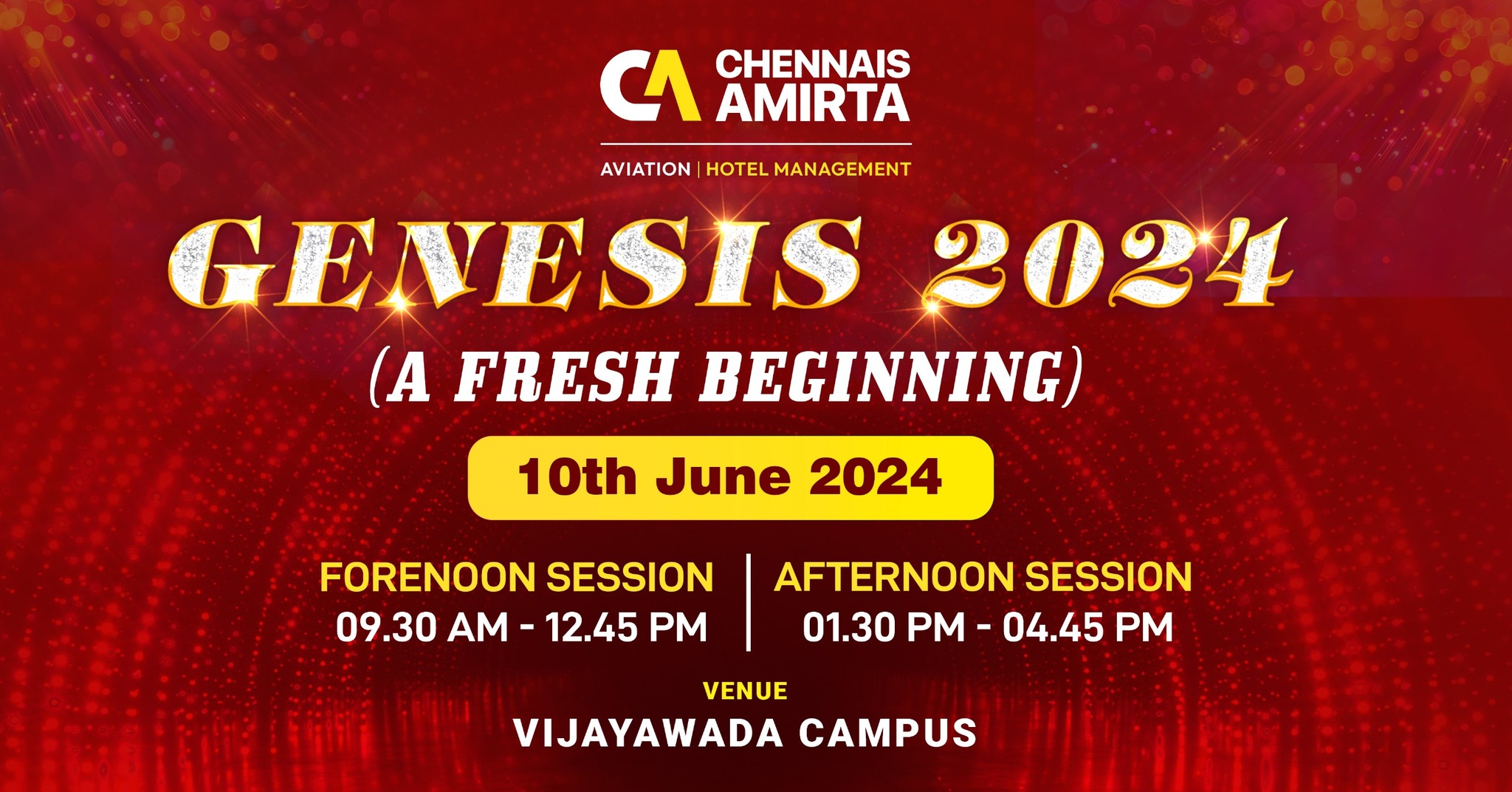 Genesis 2024 A Fresh Beginning