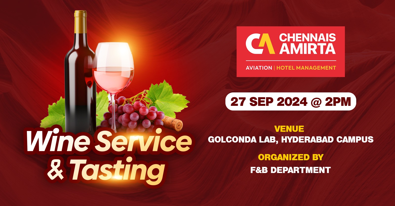 Wine Service & Tasting