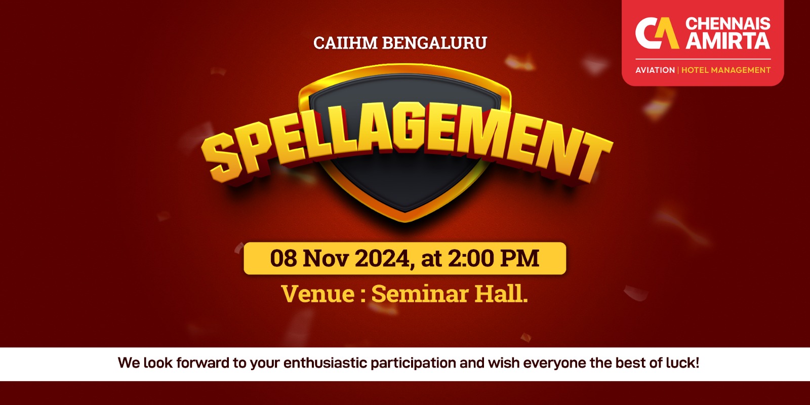 Spellagement at Bengaluru