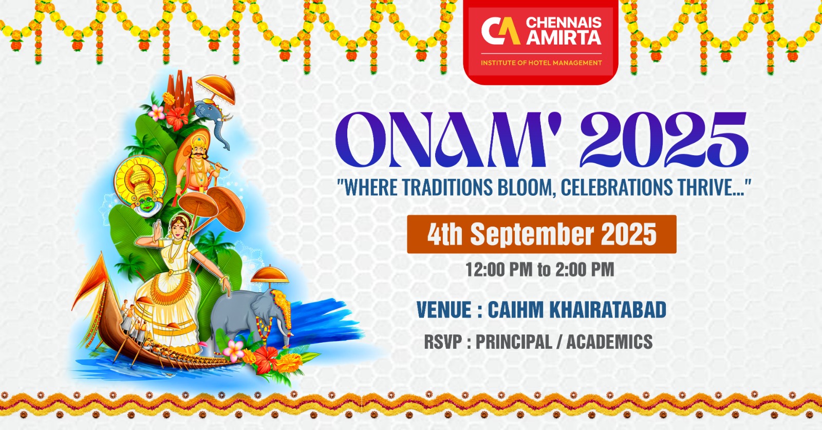 Onam 2025 – Where Traditions Bloom, Celebrations Thrive!