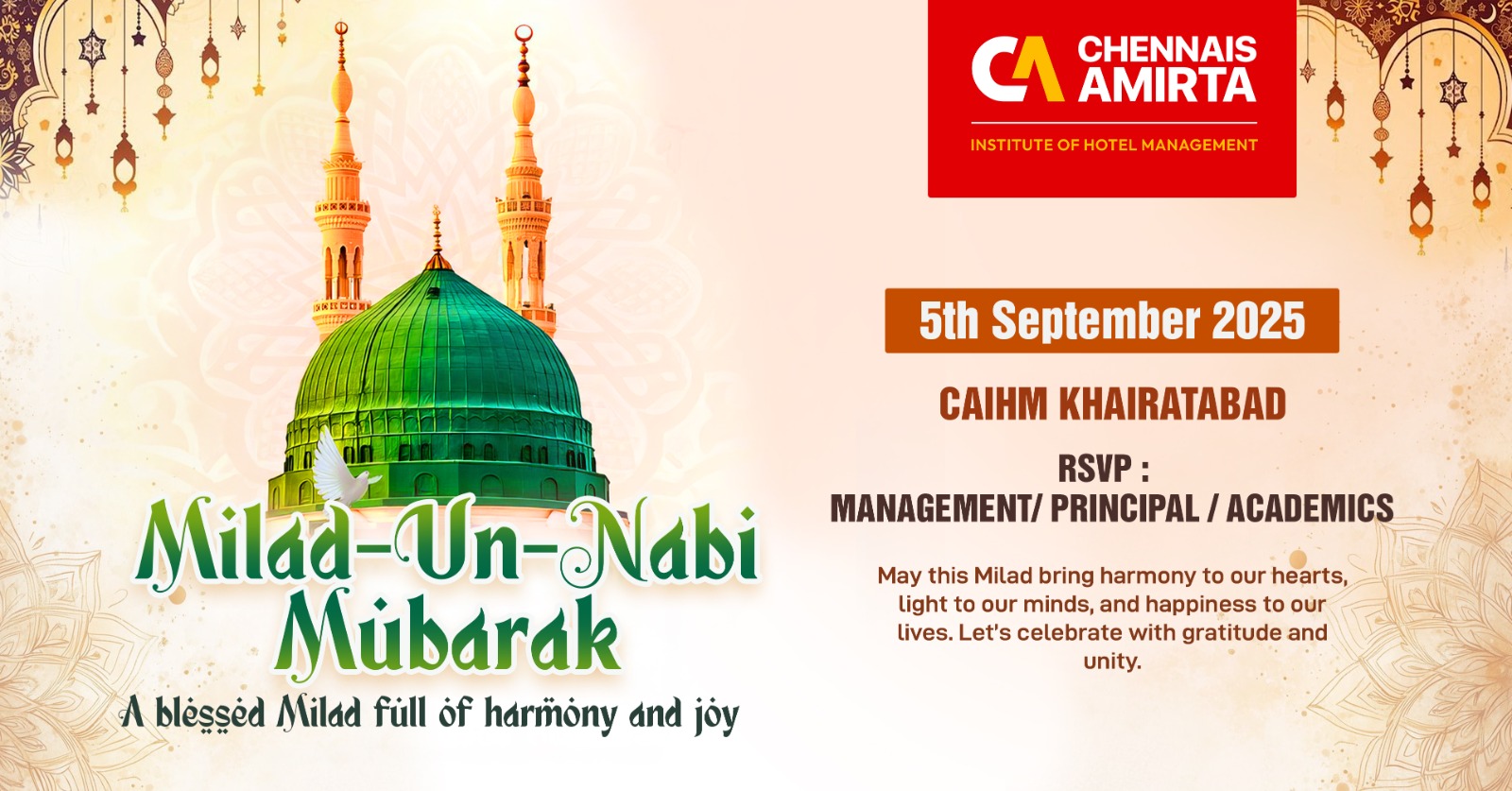 🌙 Milad-Un-Nabi Mubarak! 🌙