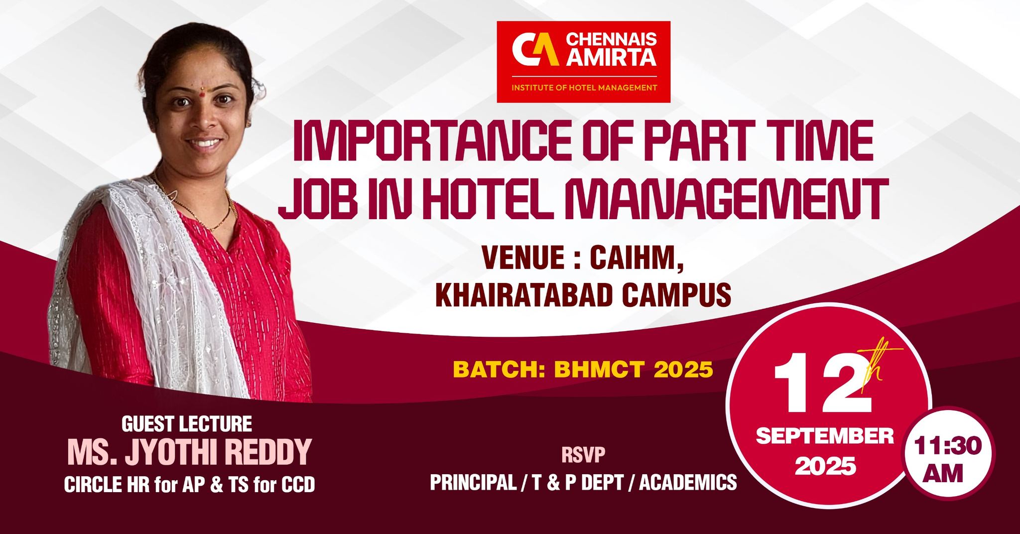 Guest Lecture Alert!