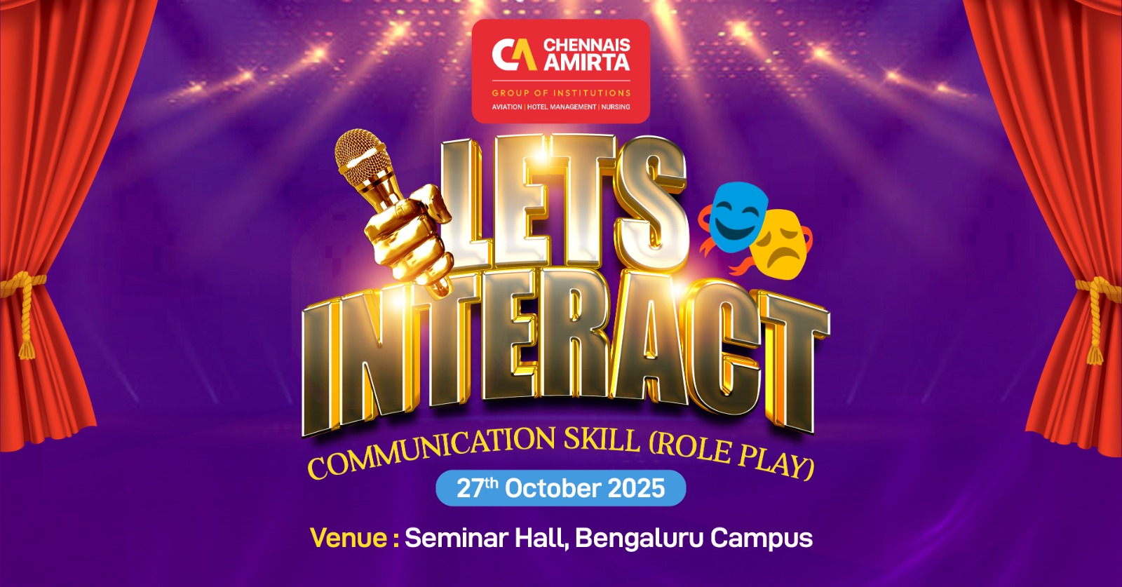 🎭 LET’S INTERACT – Communication Skill (Role Play) 🎤