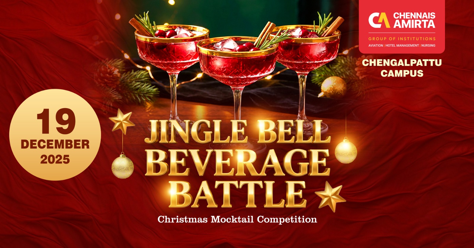Christmas Mocktail Competition